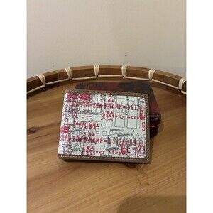 LEVI'S Wallet Men Bifold Street Map Design
